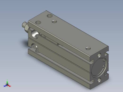 气缸MD20x40S(0)+(CS1-G-2)