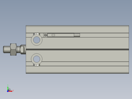 气缸MD20x40S(0)+(CS1-G-2)前视缩略图