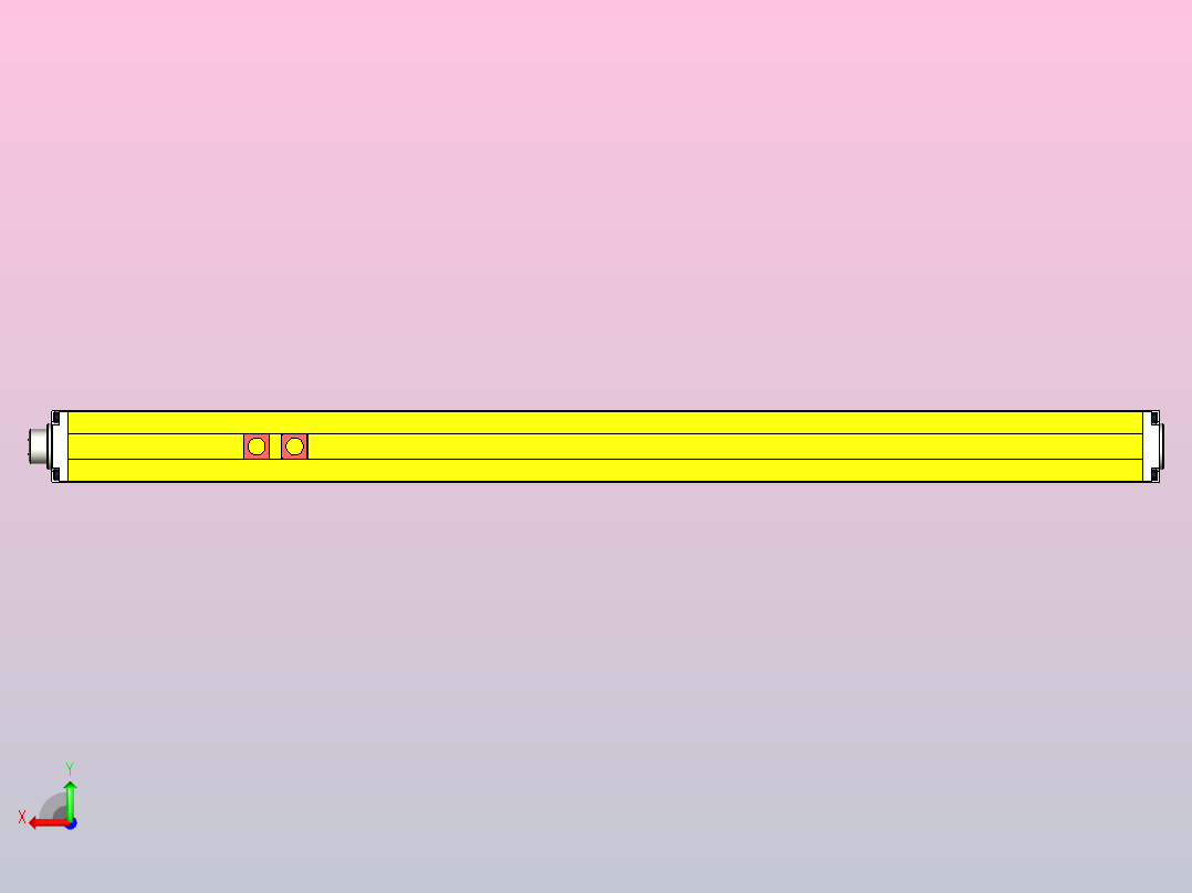 SDS3610 SDS系列10mm间距安全光栅安全光幕光电保护装置后视图