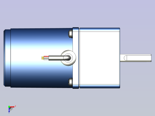 精研YR阻尼电机 6yr01-180俯视缩略图