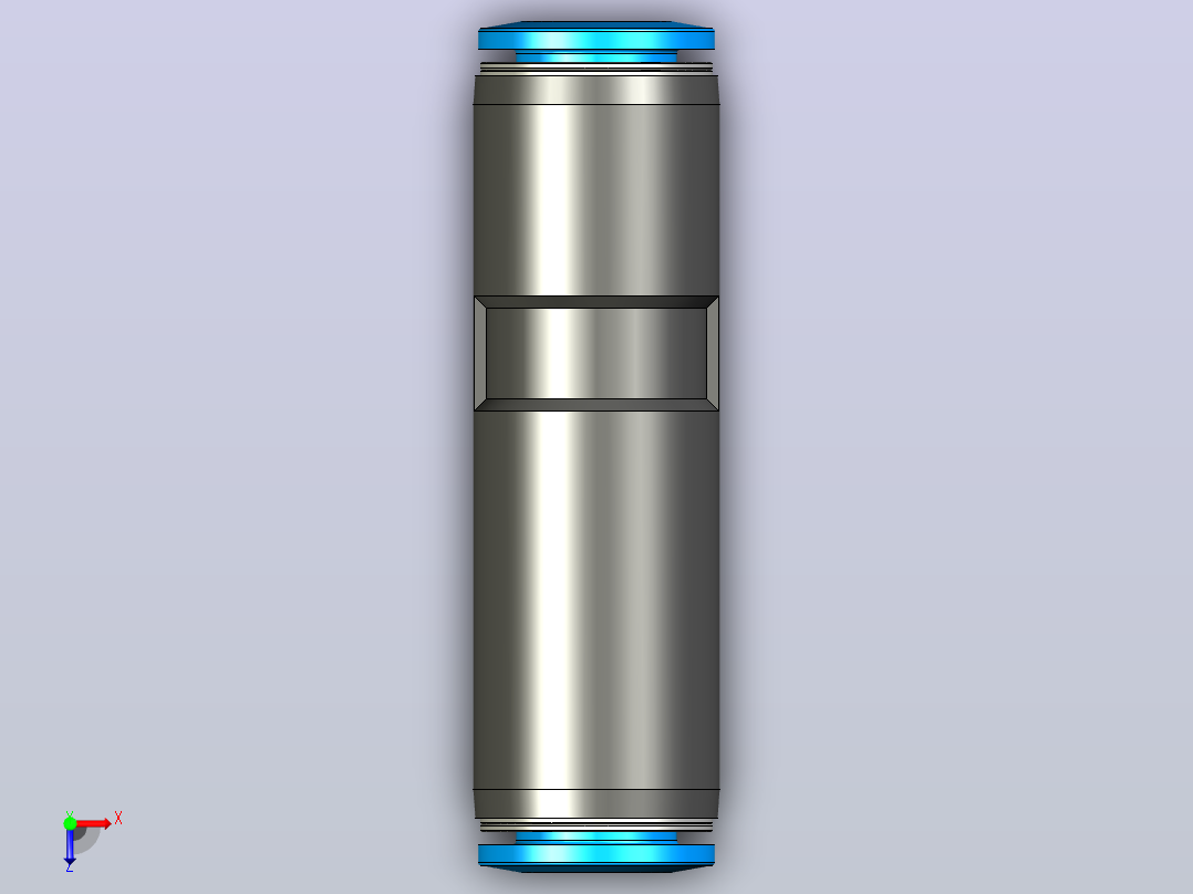 快插接头QSK-10俯视图