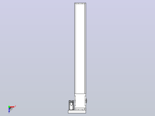 滚珠丝杠直线轴带导轨全封闭TPA-HCR-140D-2010C-L1100-ML-C-P40-N3俯视缩略图