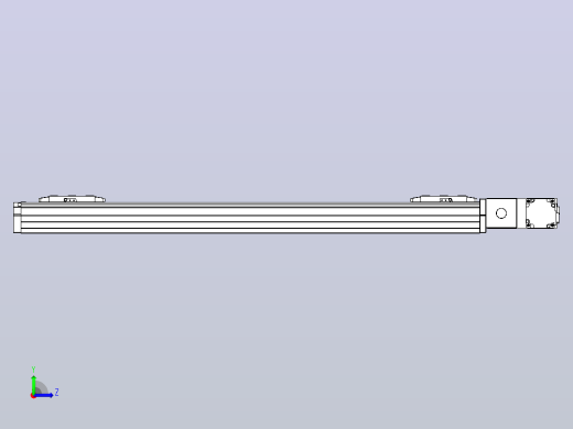 皮带直线轴双滑块型TPA-GCBS-80-P60-L300-QR-M20-N3左视缩略图