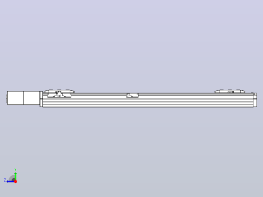 皮带直线轴双滑块型TPA-GCBS-80-P60-L300-QR-M20-N3右视缩略图