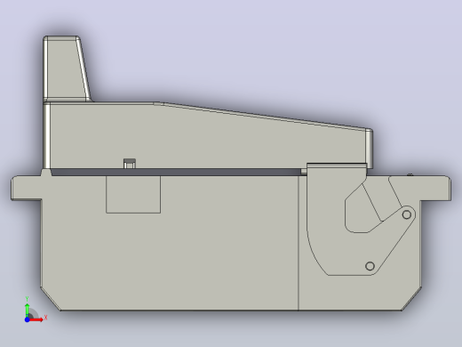 HR6-400、630_30 3P熔断器式隔离开关三维模型202011前视缩略图