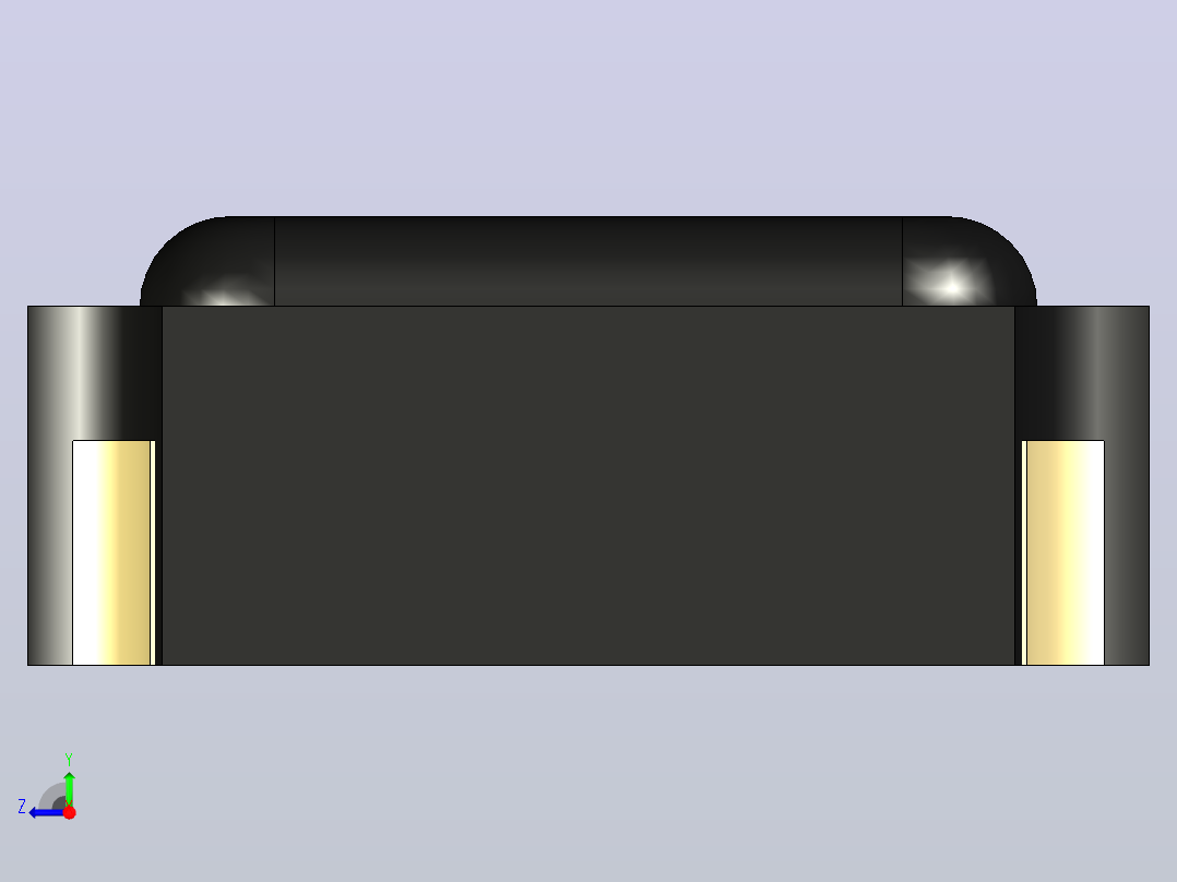 abracon SMD 晶振 25 MHz 11右视图