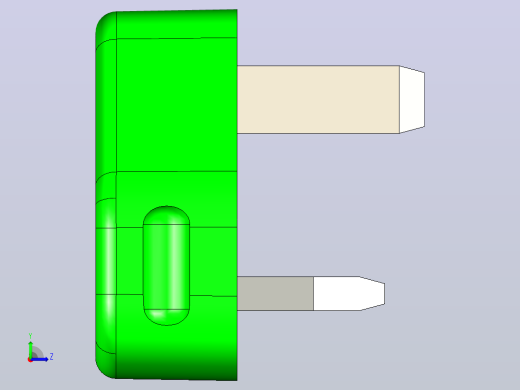 3针插头5V USB输出左视缩略图