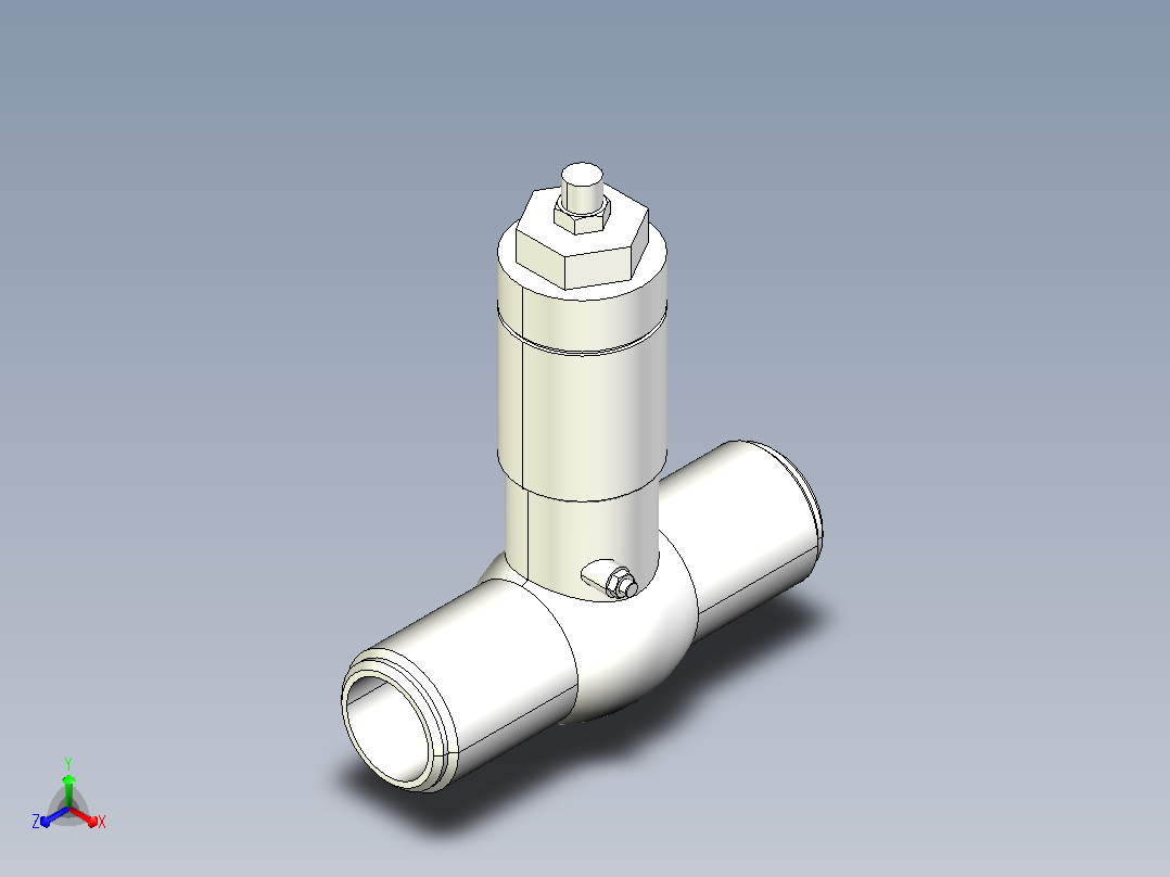 H64Y-1500Lb 电站止回阀[3]主视图