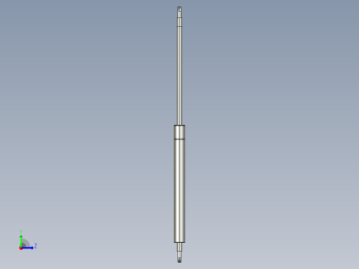 gsb18-c-c-s140_asm氮气弹簧左视缩略图
