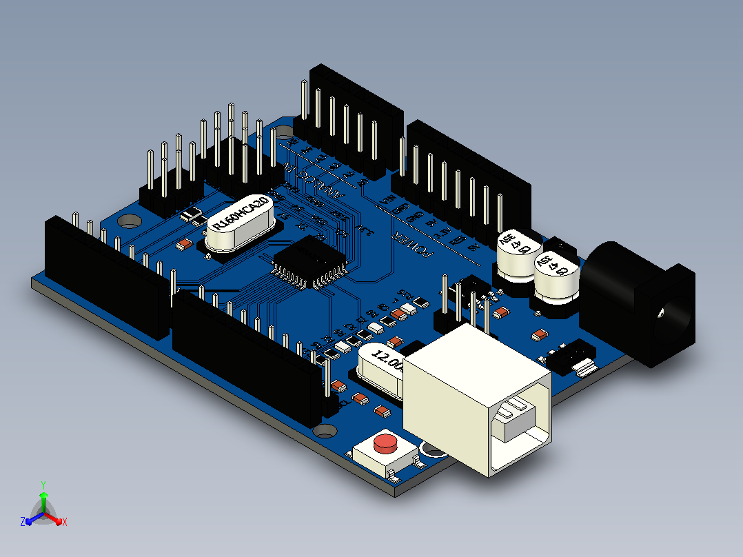 Arduino Uno R3 (CH340) (模块主视图
