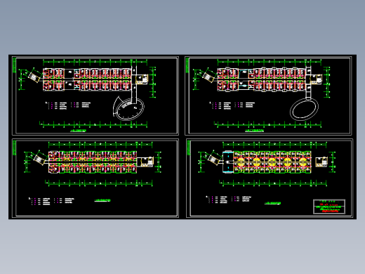 多层公寓强电全套图纸