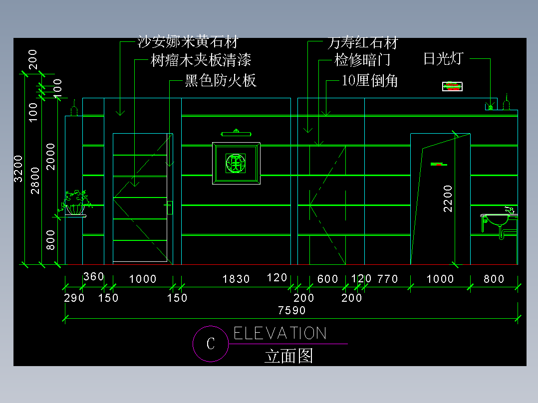 室内装修常用图块-FH02001A