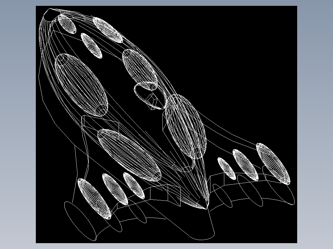 室内家具及植物的维模型十三-Q083
