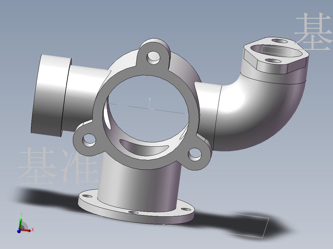 练习 机座建模 免费 可修改