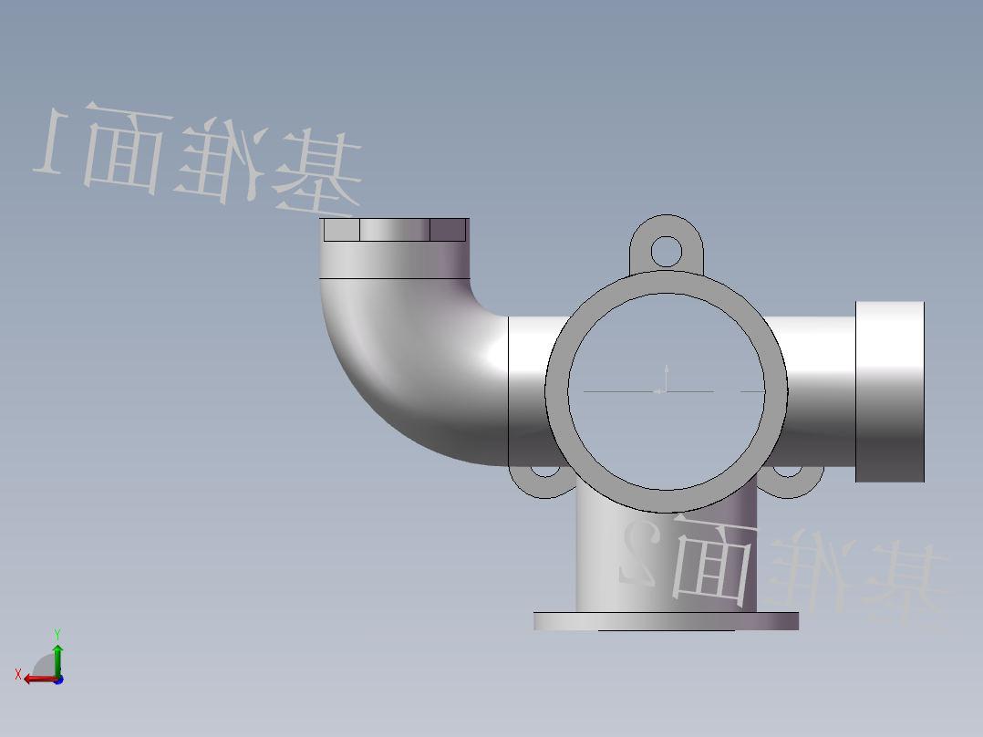 练习 机座建模 免费 可修改后视图