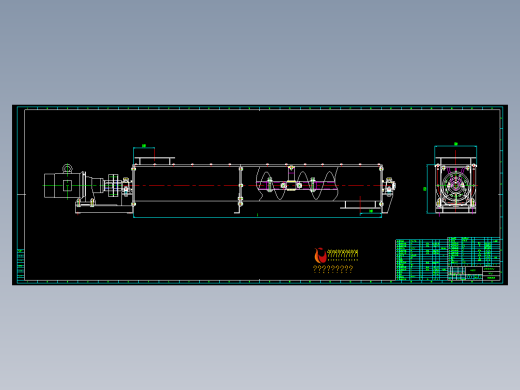 各类LS400螺旋输送机(4总图)