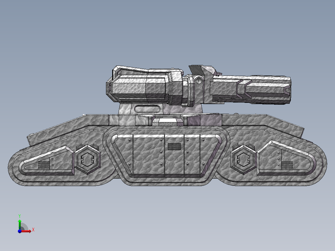 星际争霸坦克前视图