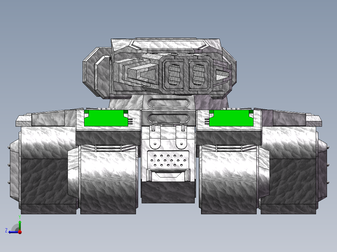 星际争霸坦克右视图