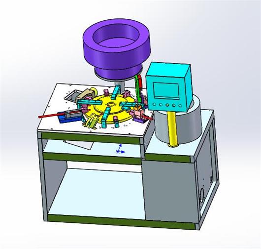 自动铆接螺丝螺帽C型环的机器