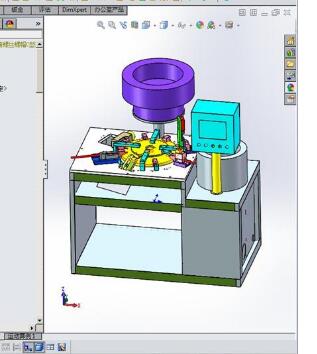 自动铆接螺丝螺帽C型环的机器
