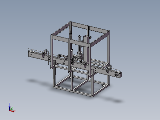 B03-PET瓶灌装封盖机自动化设备3D模型图纸 Solidworks设计