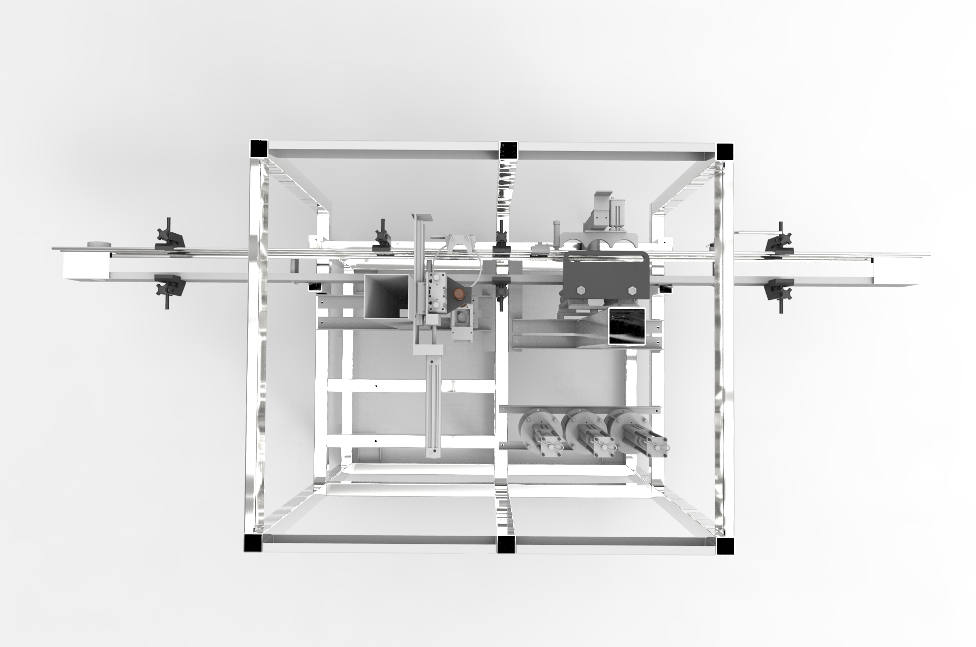 B03-PET瓶灌装封盖机自动化设备3D模型图纸 Solidworks设计