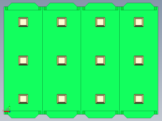 彩色公头100mil（2.54mm）系列-DS1021_green_3x04p_100mil_Type5_rev1.0后视缩略图