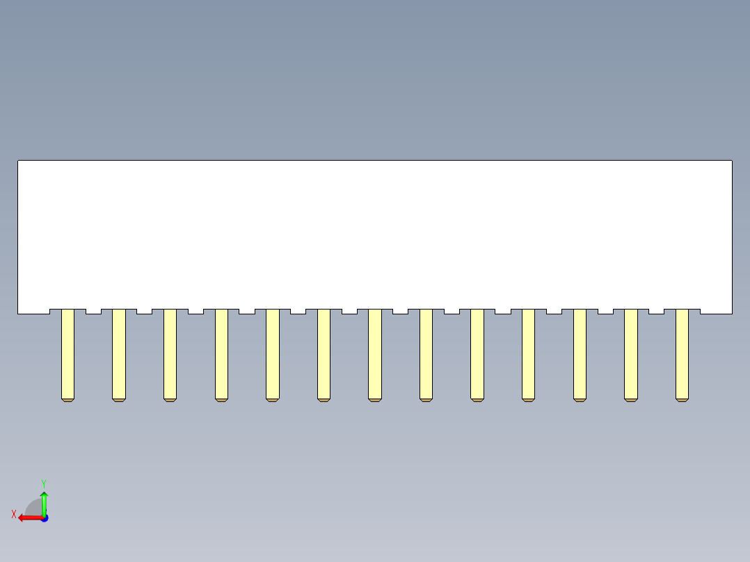 JST-B13B-PH-K-S后视图