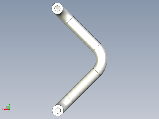 取手(鋼材)WS-3D多系列多零件图纸模型后视缩略图