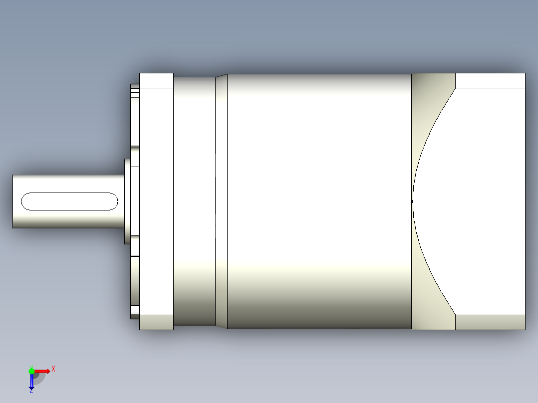 直齿PLF120-L2-LC 22-110-145-M8.stp俯视图