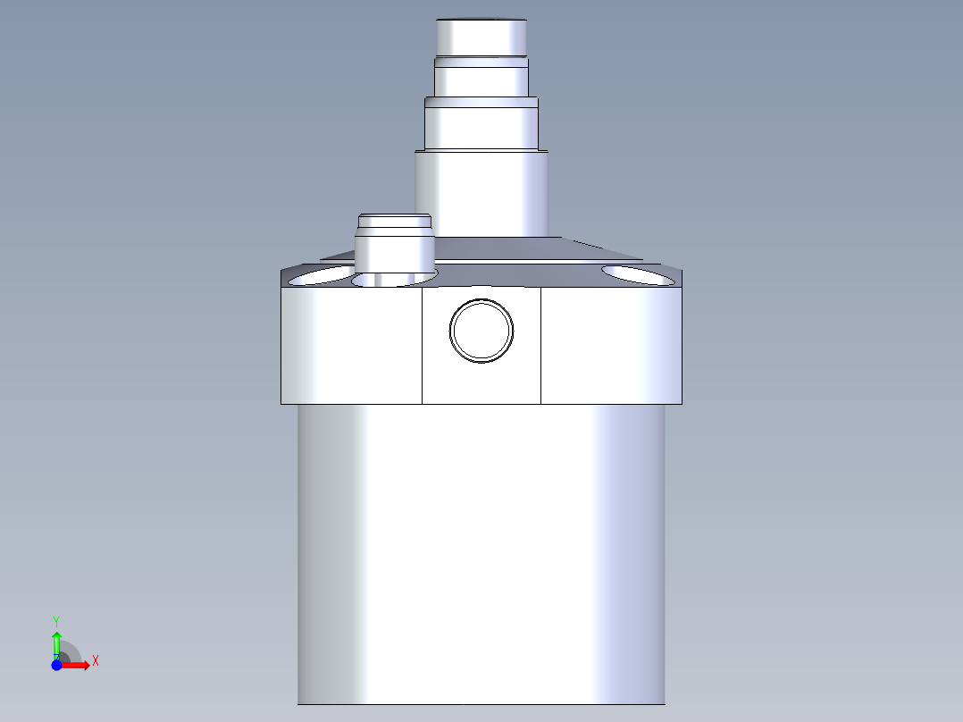 KOSMEKLC0552-SxM-E多系列多零件图纸模型前视图