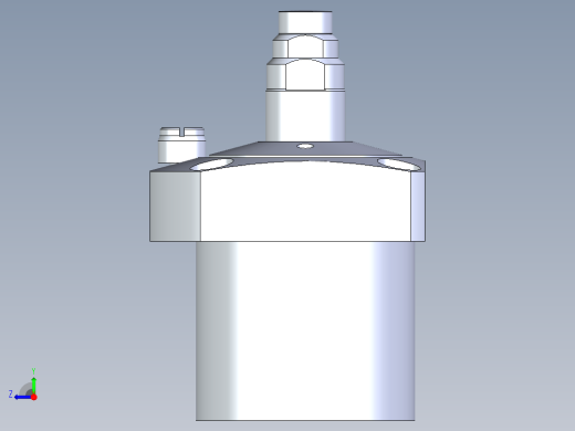 KOSMEKLC0552-SxM-E多系列多零件图纸模型右视缩略图
