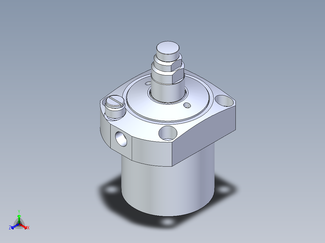 KOSMEKLC0552-SxM-E多系列多零件图纸模型正等轴测图