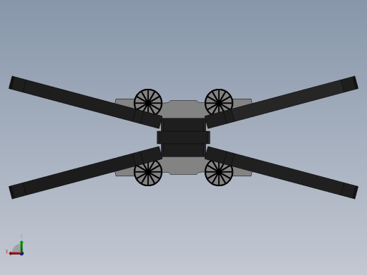 激光下料拼图星际战舰CAD-Parasolid, SOLIDWORKS 2016, STEP _ IGES后视缩略图