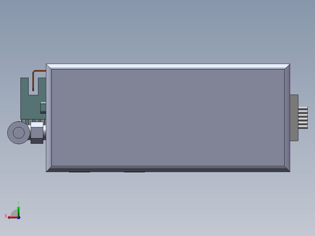 MCH丝杆全封闭MCH6M-BL-57后视图
