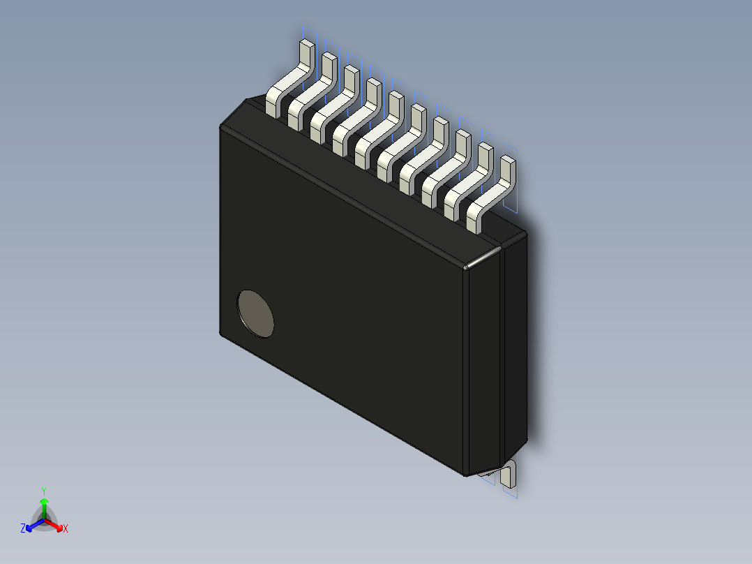 MO-150AE正等轴测图