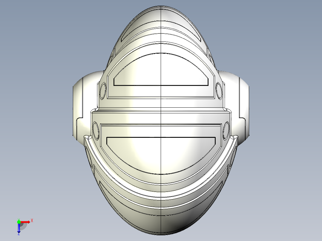 不明飞行物俯视图