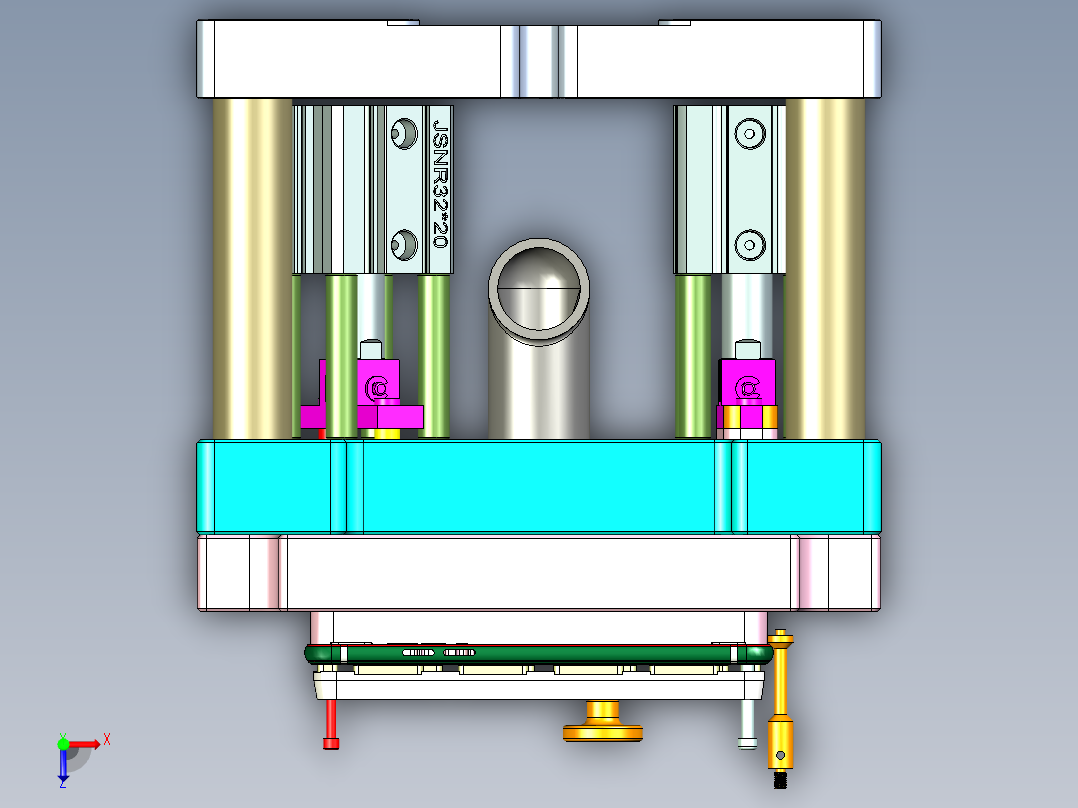 R4-CNC6笔记本CNC工装夹具三维模型-1209俯视图