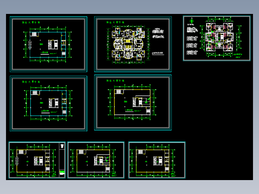 某商住大厦方案图