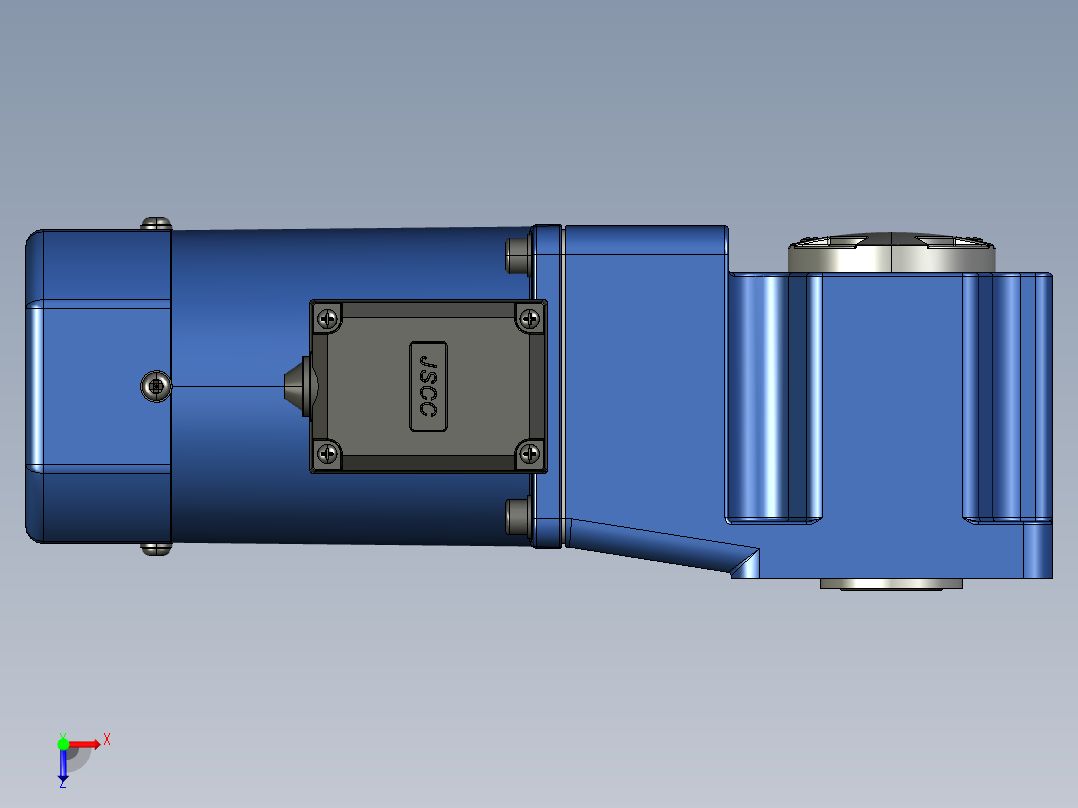 YT系列调速电机-90yt03-180俯视图
