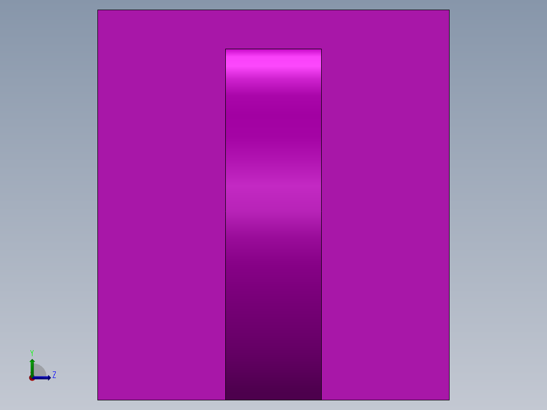 A0002567-横拉杆液压缸 32x22x101 毫米左视图