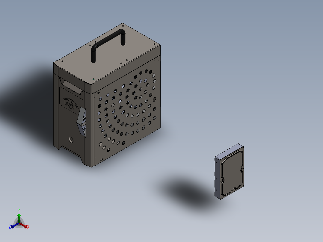 电脑、笔记本(57)正等轴测图