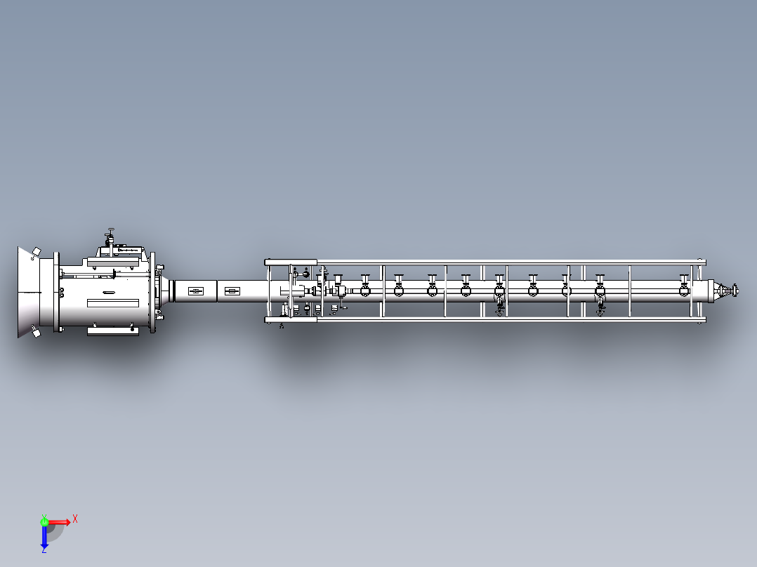 A3003504-PLR 20英寸 5000磅平方英寸 - 垂直俯视图