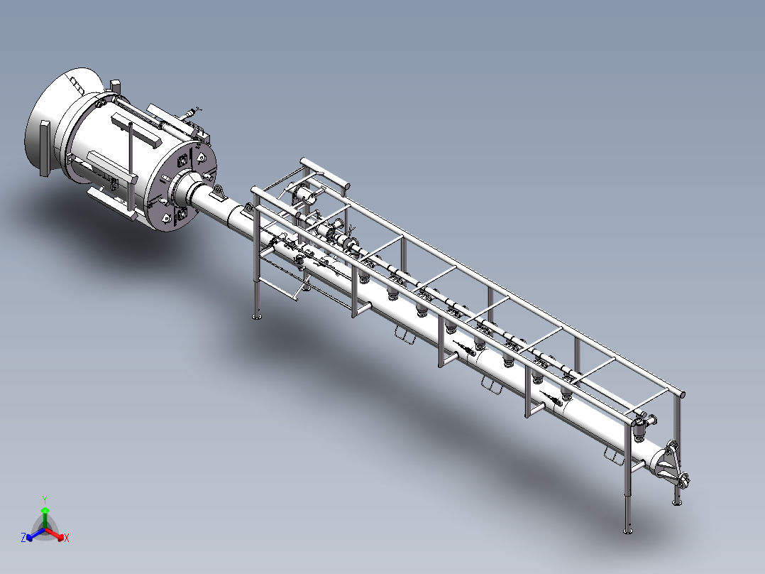 A3003504-PLR 20英寸 5000磅平方英寸 - 垂直正等轴测图