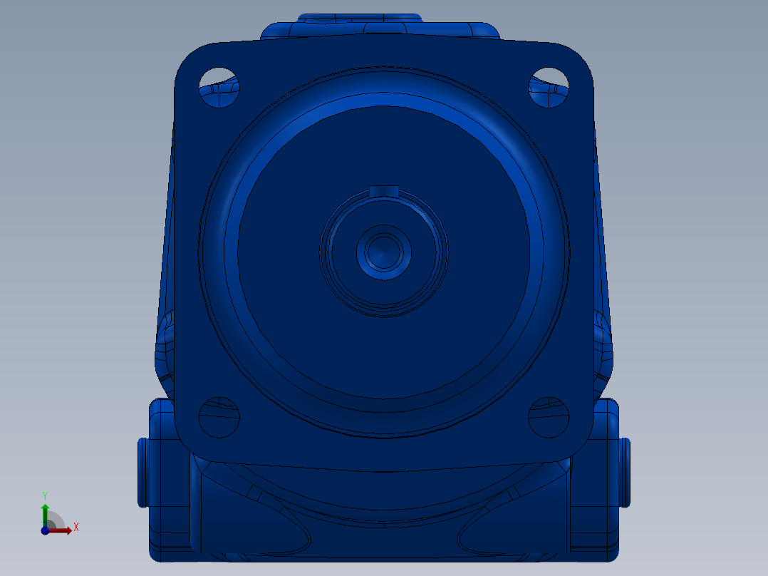 液压马达A2FMN037_70NWVL4P601000_0前视图