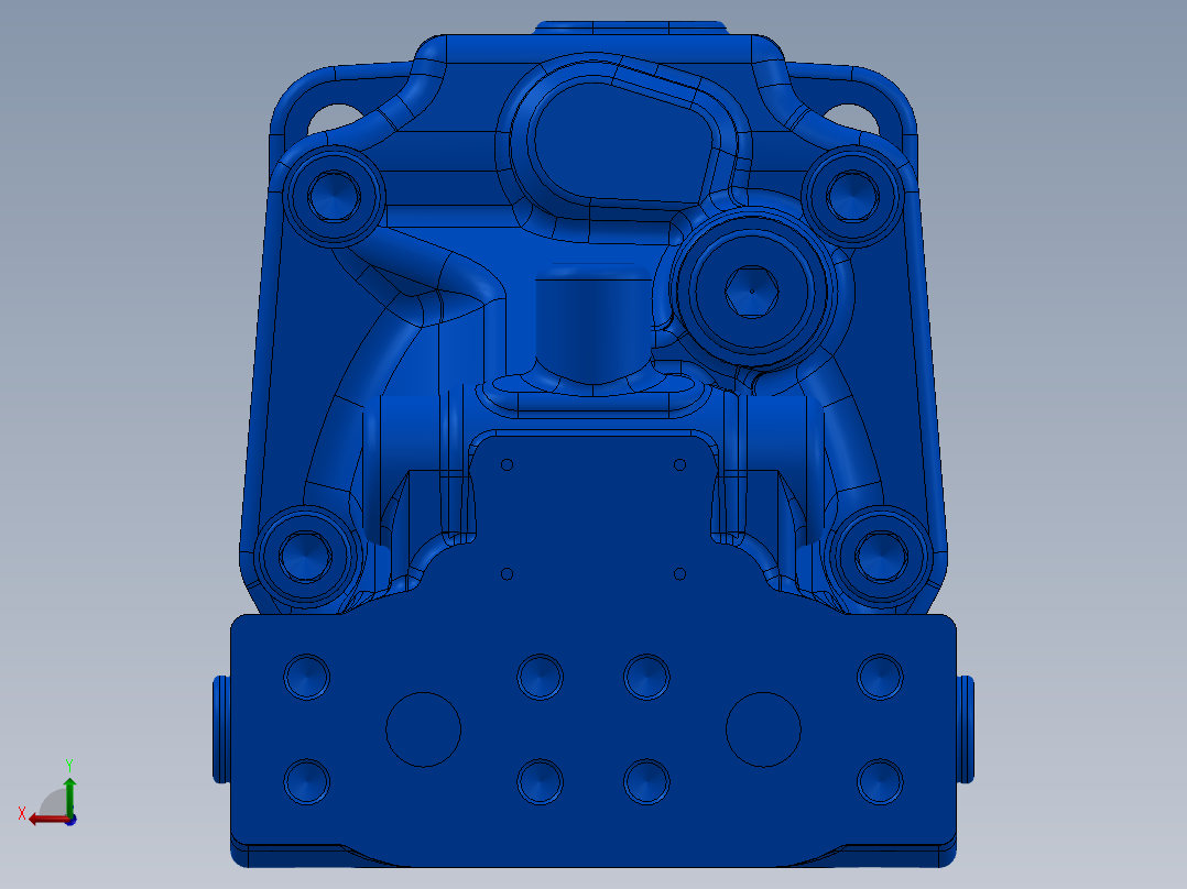 液压马达A2FMN037_70NWVL4P601000_0后视图