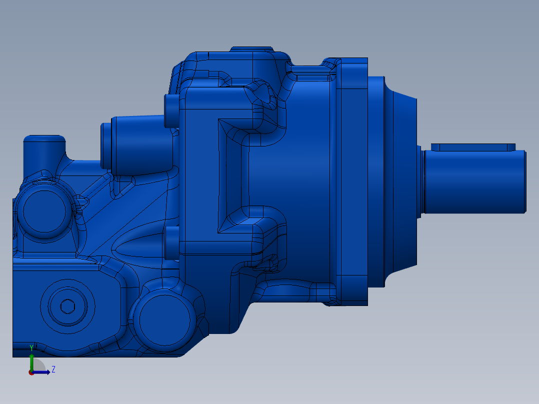 液压马达A2FMN037_70NWVL4P601000_0左视图