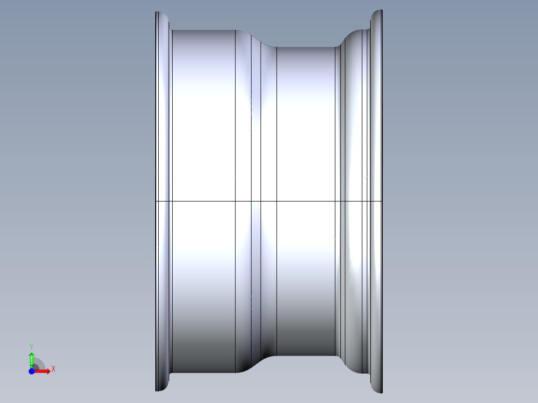 轮毂、轮胎前视图