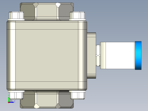A0003170-dn40 球阀 - 1 1-2'' 球阀左视缩略图