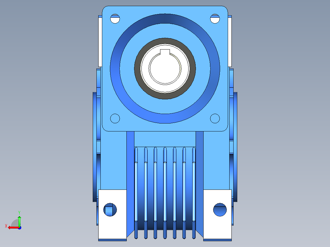 窗帘检查机11后视图